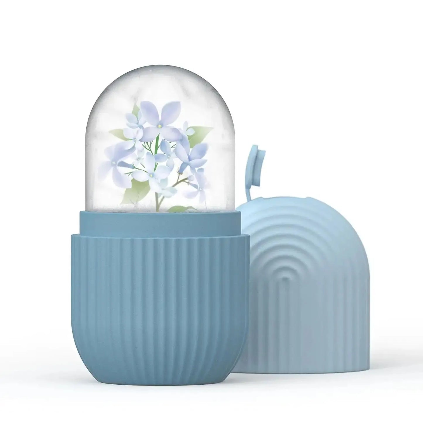 Silikon Ice Cube Face Massager – Beauty Lifting & Contouring Ice Roller för hudvård