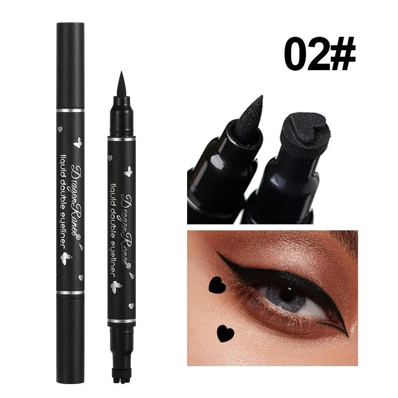 Dual Precision Star Seal Eyeliner - Waterproof & Smudge-Proof