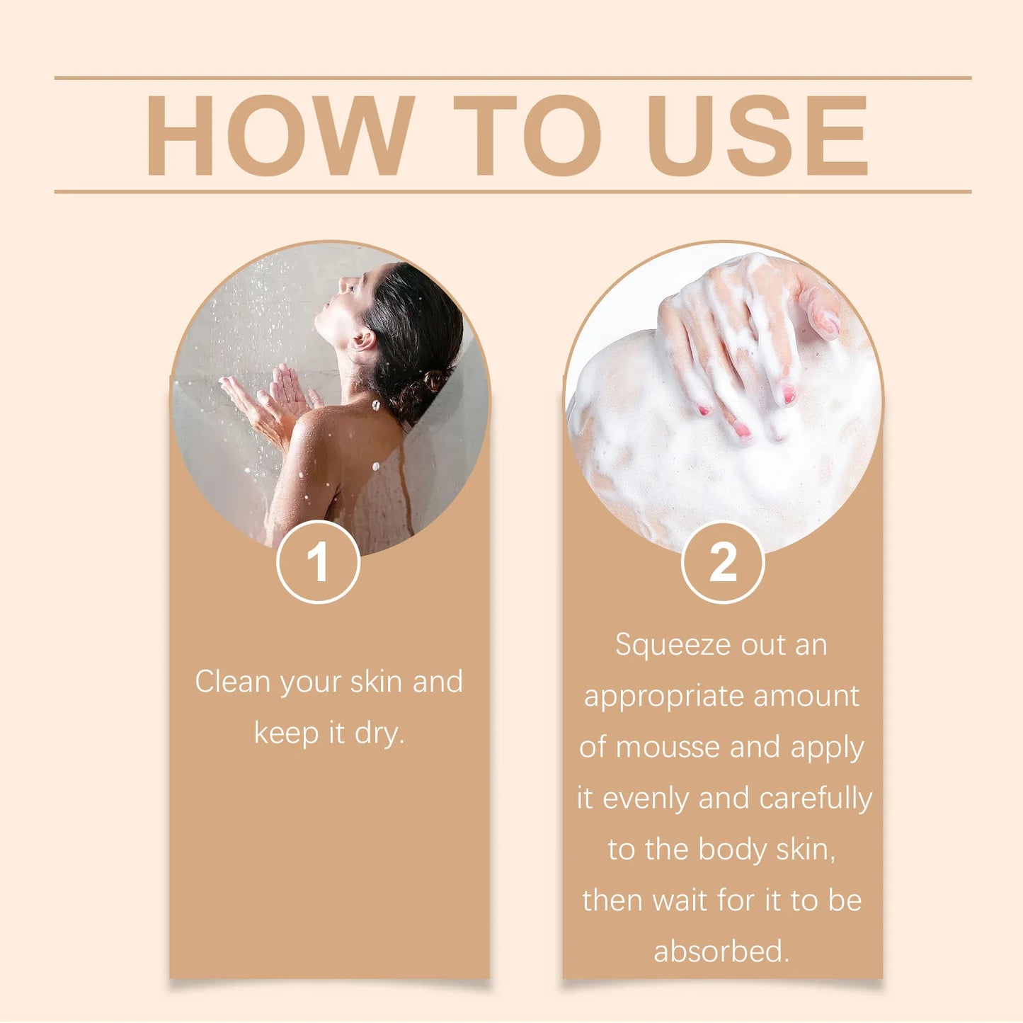 Summer Self-Tanning Mousse – Quick & Natural Sunless Bronzer för en felfri glöd