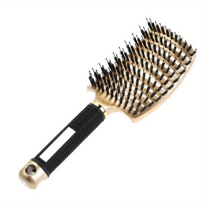 Magic Scalp Massage Hair Brush – Professionellt detanglingverktyg för vått och lockigt hår