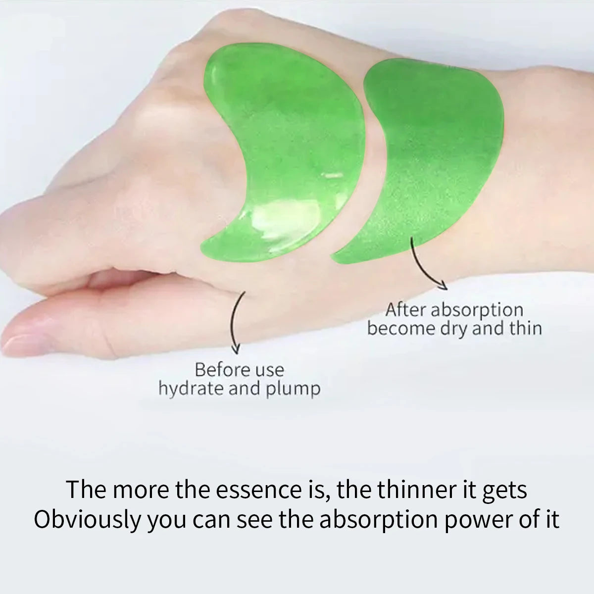 Seaweed Eye Mask – Återfuktande och anti-aging plåster under ögonen för mörka ringar och svullnader